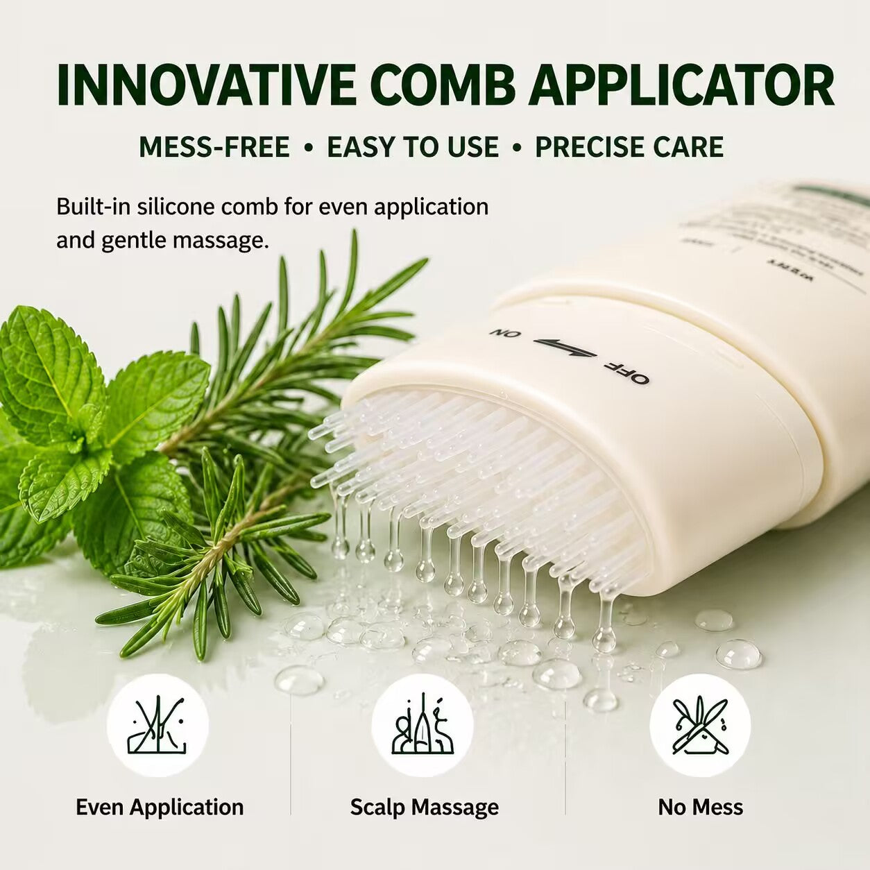 Ortusea Grow:Turn Scalp Care Ampoule — Rosemary & Wild Mint