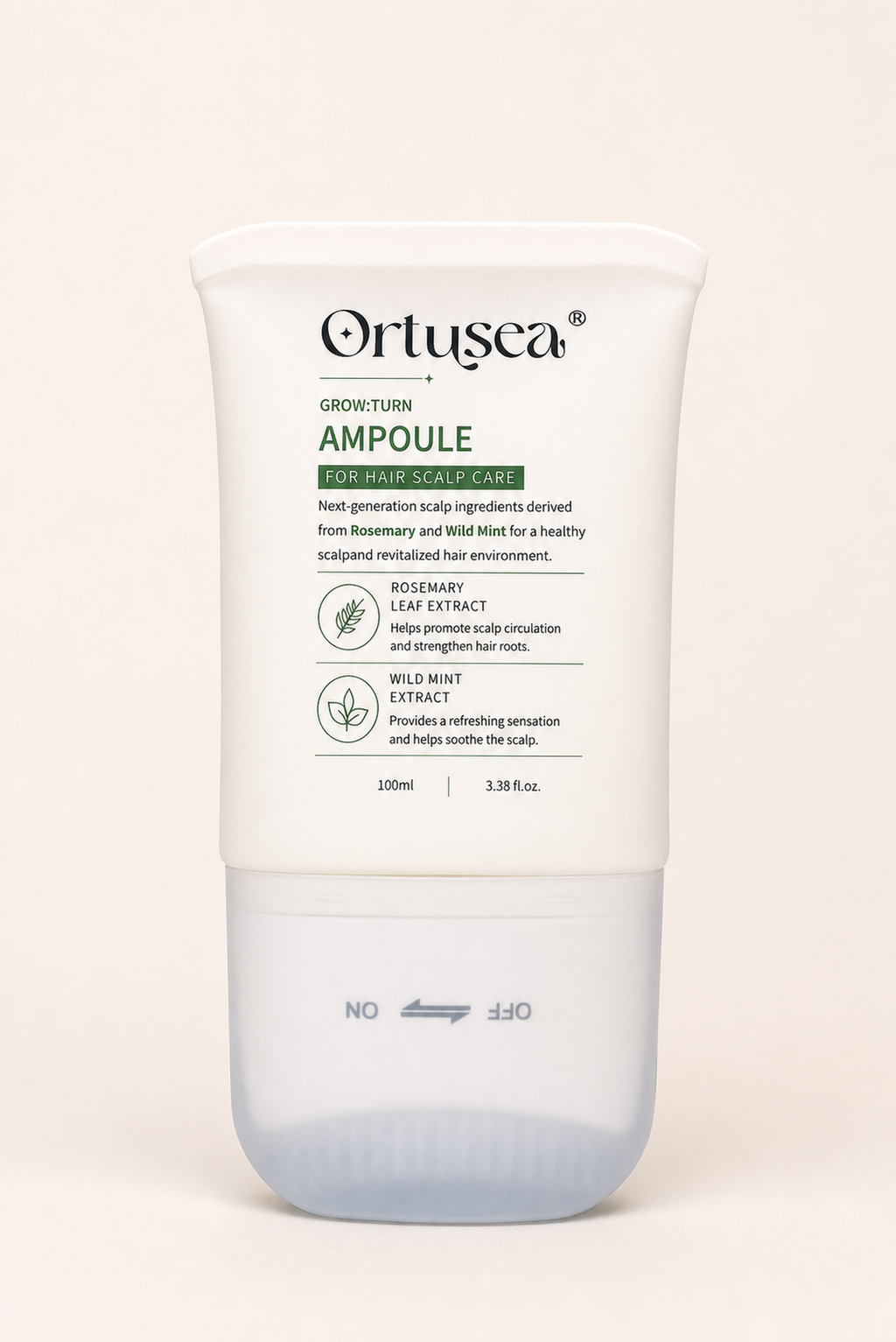 Ortusea Grow:Turn Scalp Care Ampoule — Rosemary & Wild Mint